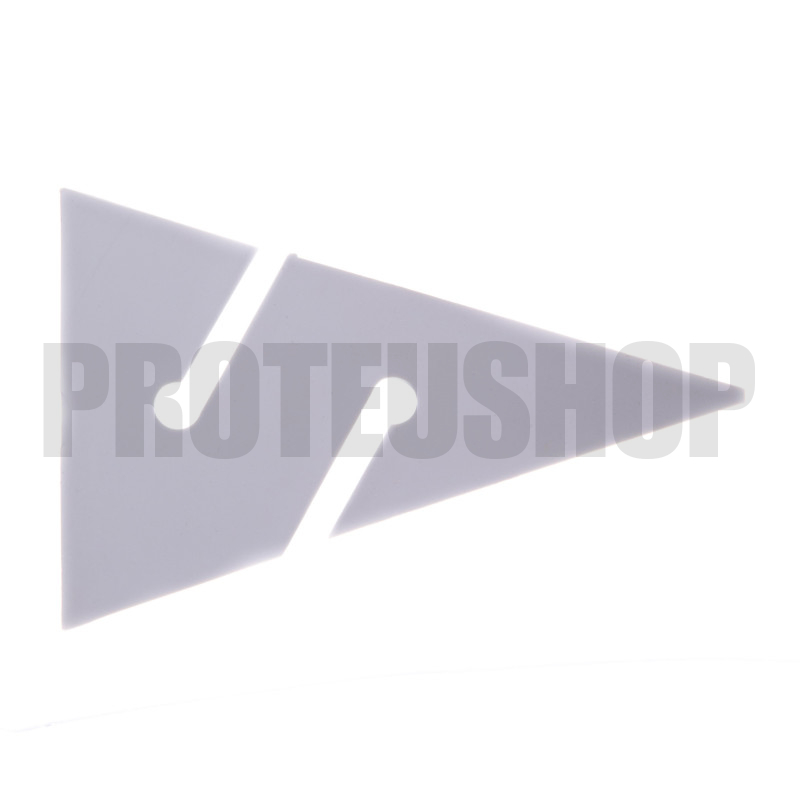 Flecha espeleobuceo blanca (84mm)