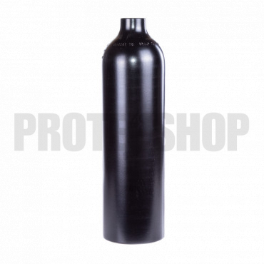 Botella De Aluminio 0,85L 200bar negro