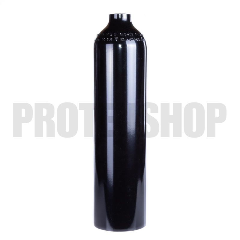 Botella De Aluminio 2L 200b negro