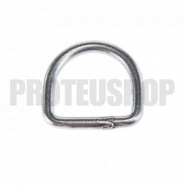 D-ring SS 25X23 - Polished