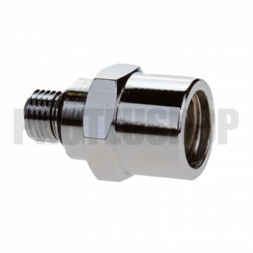 Adapter 3/8 UNF male to G1/4 gauge with PTFE seal