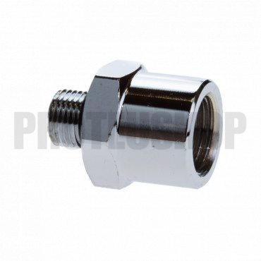 Adapter G1/8 male Poseidon to G1/4 gauge with PTFE seal