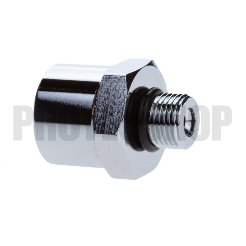 Adapter G1/8 male Poseidon to G1/4 gauge with PTFE seal