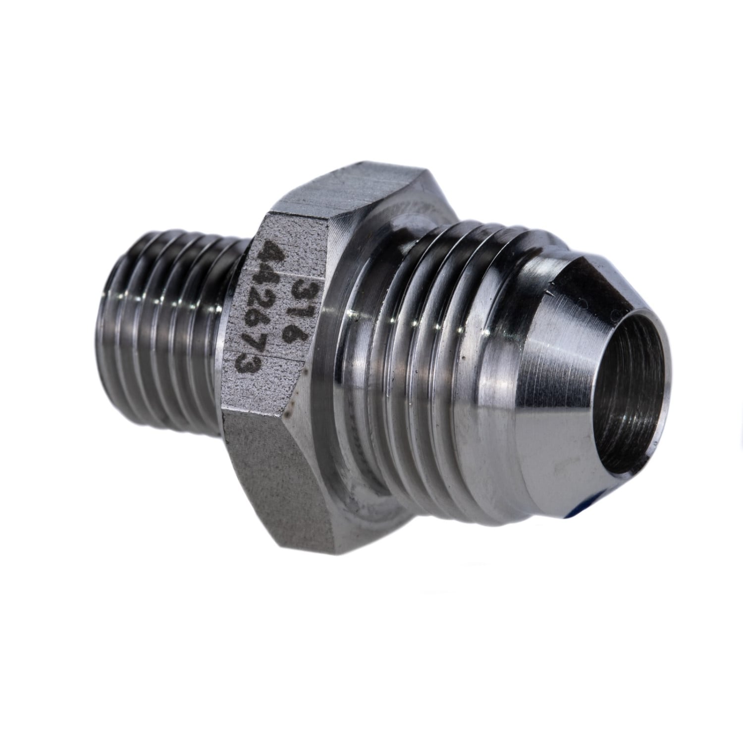 Adattatore JIC 8 maschio a G1/4 maschio