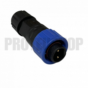 Male connector with 2 position