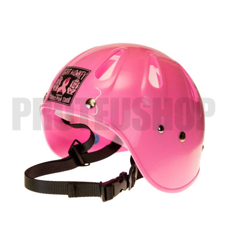 Light Monkey Helmet Pink
