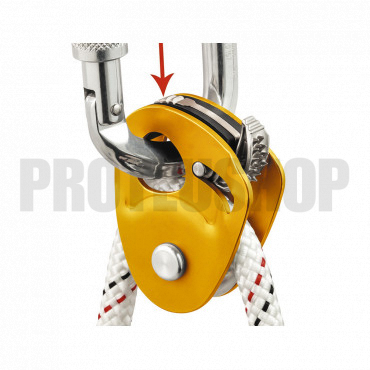 Capture pulley PETZL MICRO TRAXION
