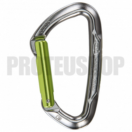 Mousqueton léger et polyvalent Spirit Droit Gris Petzl