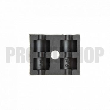 Double pipe tube clamp 6mm