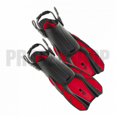 DUO TRAVEL READY FINS OceanReef Rosso