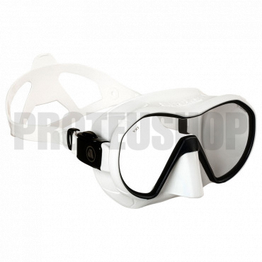 Apeks VX1 Weiss Maske Pure clear Glas