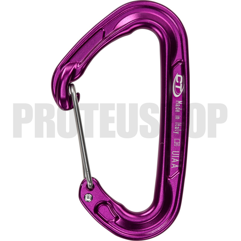 Mousqueton CLIMBING TECHNOLOGY FLY-WEIGHT EVO violet