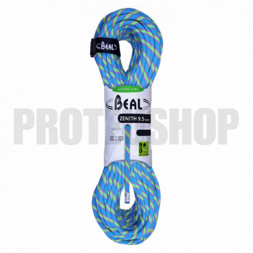 Corde dynamique BEAL ZENITH 9,5 Bleu 70m