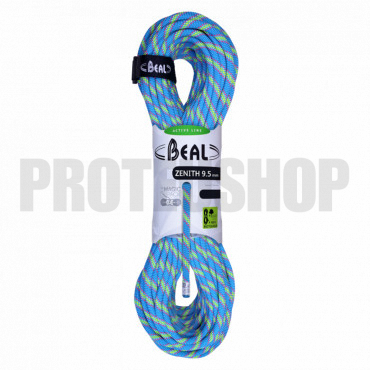 Dynamic rope BEAL ZENITH 9,5 Blue 70m