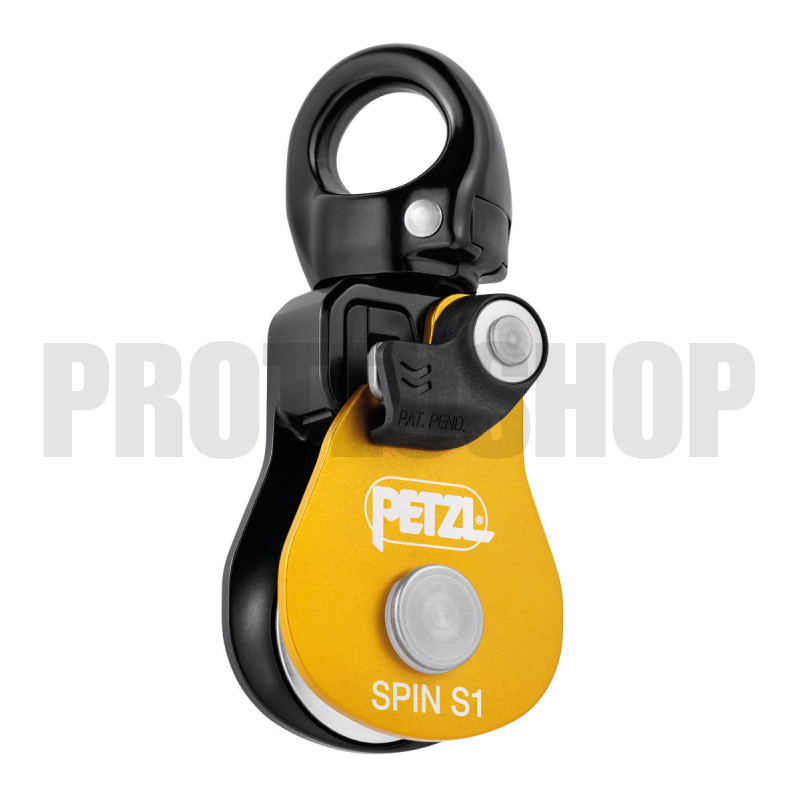 Single pulley with swivel PETZL SPIN S1