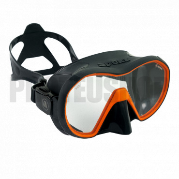 Apeks VX1 Grau Orange Maske Pure clear Glas