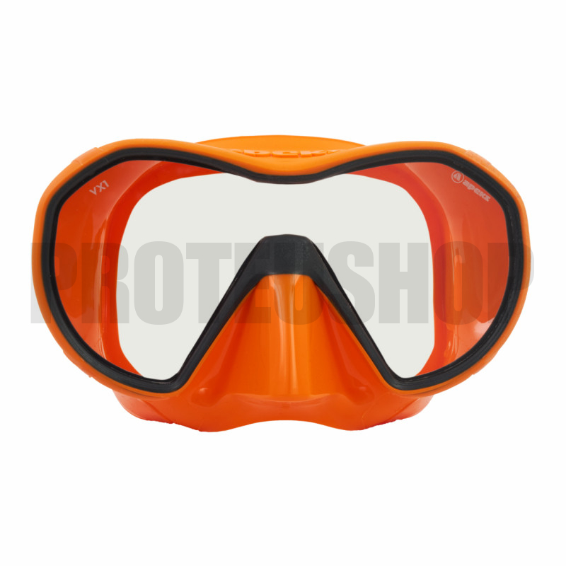 Apeks VX1 Maschera Grigio arancio Vetro Pure Clear