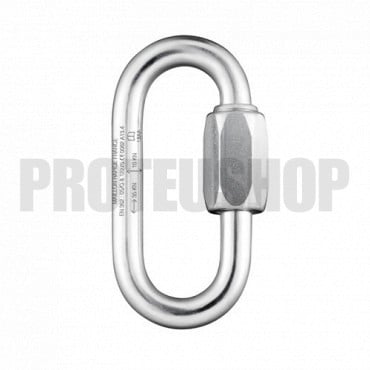 Maillon acero galvanizado normal Ø4