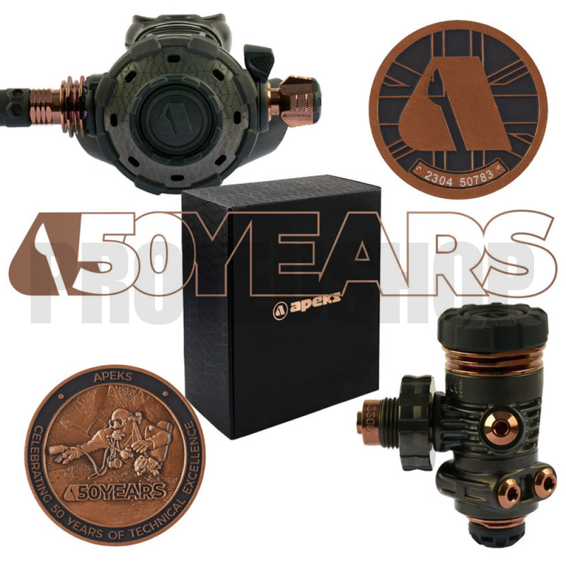 Regulador APEKS MTX-RC 50 Years Special Edition