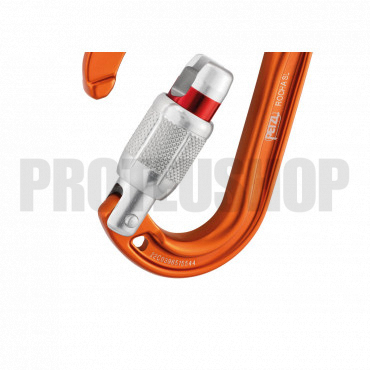 Carabiner PETZL ROCHA SCREW-LOCK