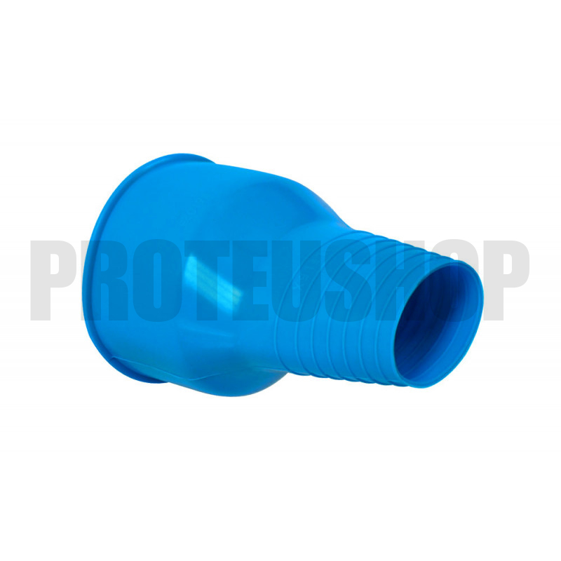 Manchon de poignet bouteille silicone bleu