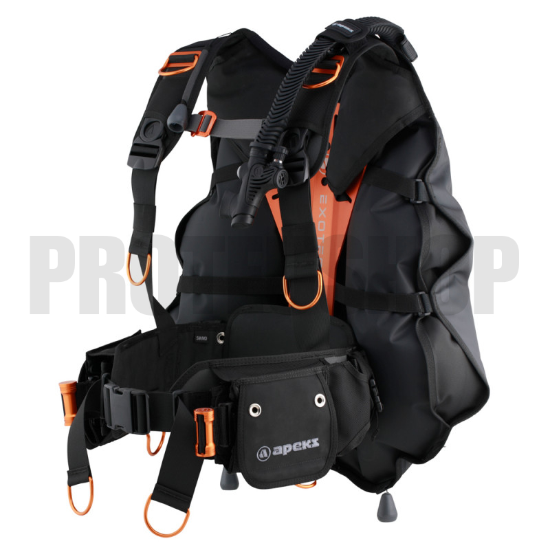 Chaleco de Buco APEKS EXOTEC Naranja