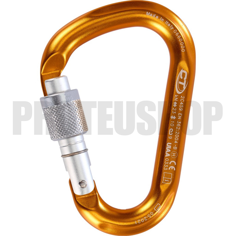 Moschettone  CLIMBING TECHNOLOGY SNAPPY SG Naranja