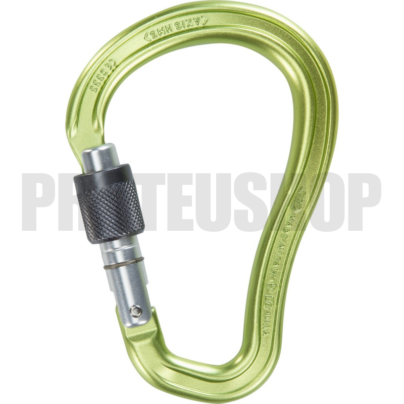 Karabiner CLIMBING TECHNOLOGY AXIS HMS SG grün