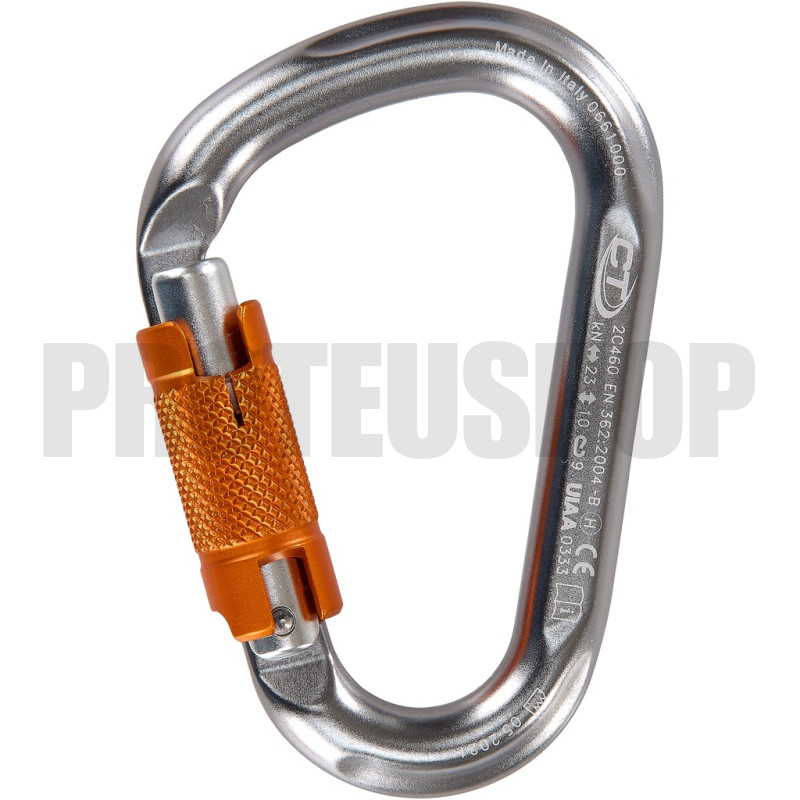 Moschettone CLIMBING TECHNOLOGY SNAPPY WG grigio / arancione