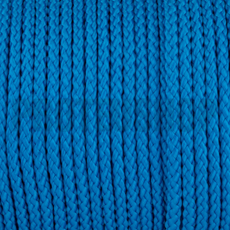 Corde Polypropylène 5mm tressée bleue