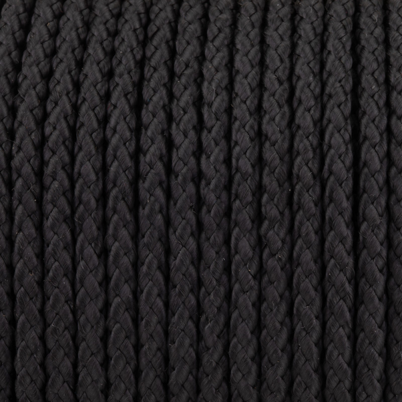 Corde Polypropylène 5mm tressée noire