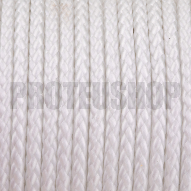 Corde Polypropylène 5mm tressée blanche