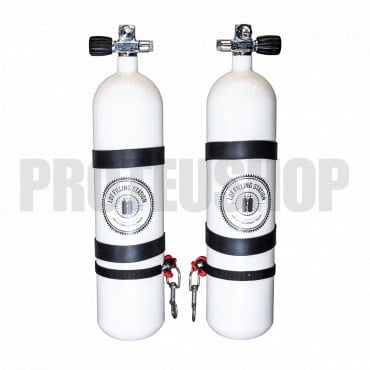 Sidemount set 7L acier 300b