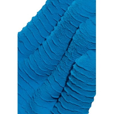 Blue textured dry gloves latex