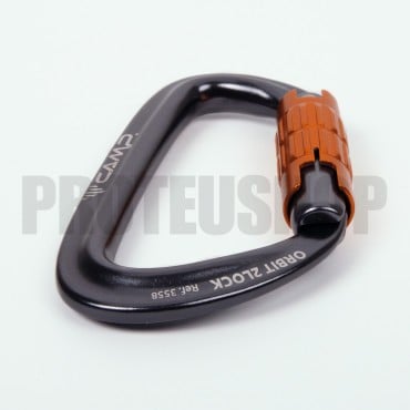 Carabiner CAMP ORBIT 2LOCK orange